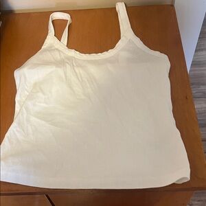 Women's White Tank Top